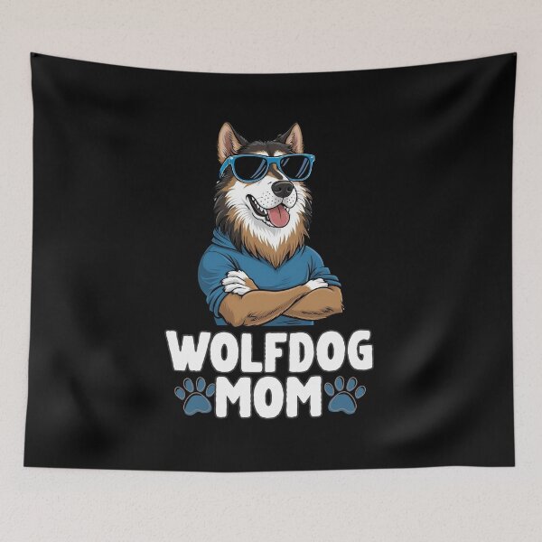 Item preview, Wolfdog Mom – Wild Heart, Loyal Spirit designed and sold by GoodyPaws.