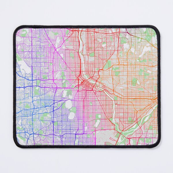Item preview, Minneapolis City Map of Minnesota, USA - Colorful designed and sold by deMAP.