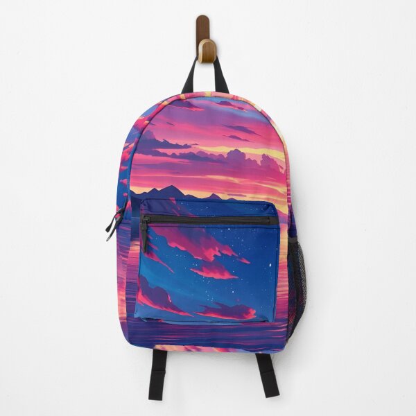 Item preview, AI Sunset Scenery | Dreamy Digital Landscape Art | Vibrant Sky  designed and sold by typoinspired.
