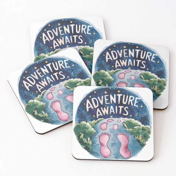 Item preview, Adventure Awaits - Whimsical Footsteps into Nature designed and sold by ArtStyleAlice.