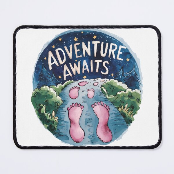 Item preview, Adventure Awaits - Whimsical Footsteps into Nature designed and sold by ArtStyleAlice.