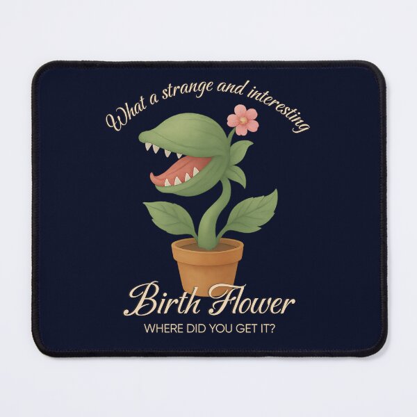 Item preview, Audrey II Birth Flower – Funny Little Shop of Horrors Parody Design designed and sold by PricklyBearArt.