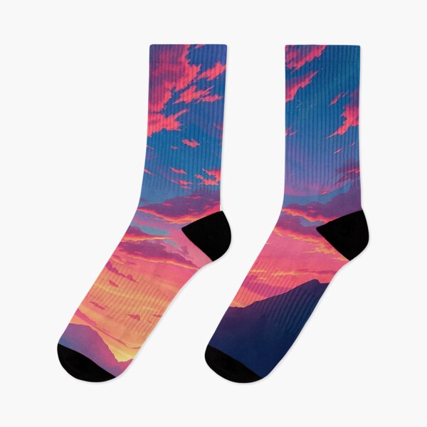 Item preview, AI Sunset Scenery | Dreamy Landscape Art | Vibrant Sky  designed and sold by typoinspired.