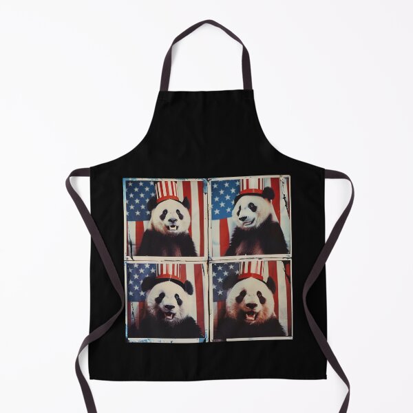 Item preview, Patriotic Panda 4th of July Graphic Cute American Flag Panda Lover designed and sold by RockFireMerch.