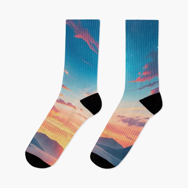 Item preview, Sunset Scenery | Dreamy Landscape Art | Vibrant Sky  designed and sold by typoinspired.