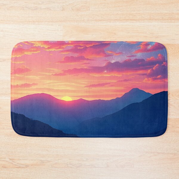 Item preview, Sunset Scenery | Dreamy Landscape Art | Vibrant Sky  designed and sold by typoinspired.
