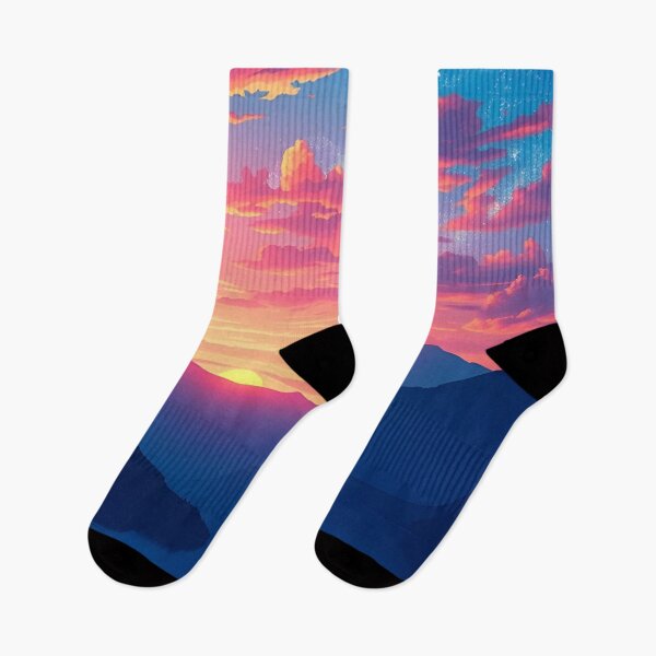 Item preview, Sunset Scenery | Dreamy Landscape Art | Vibrant Sky  designed and sold by typoinspired.