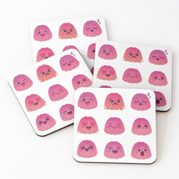 Item preview, Cute Jelly Emoji Faces Inspired by My Game on Steam designed and sold by Elizarfa.