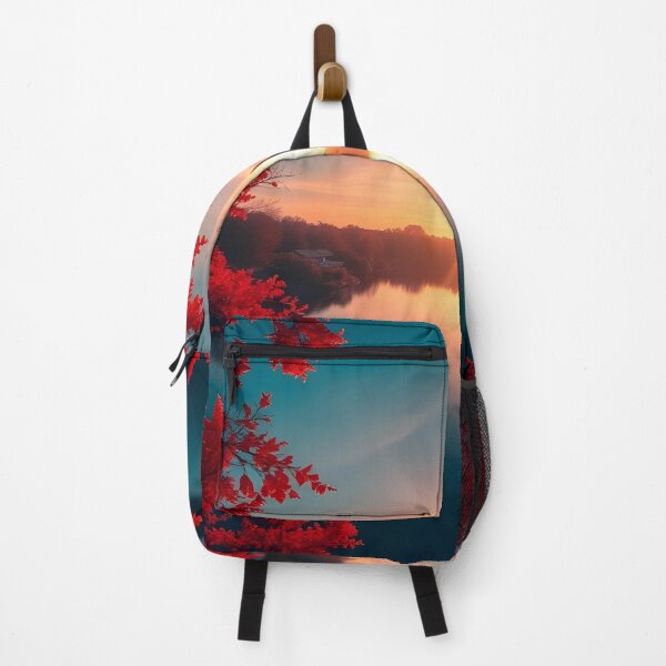 Item preview, Sunset Scenery | Dreamy Landscape Art | Vibrant Autumn designed and sold by typoinspired.