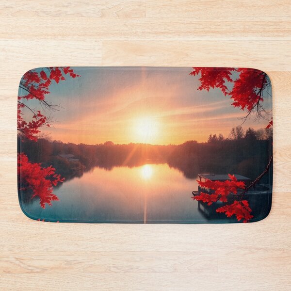 Item preview, Sunset Scenery | Dreamy Landscape Art | Vibrant Autumn designed and sold by typoinspired.