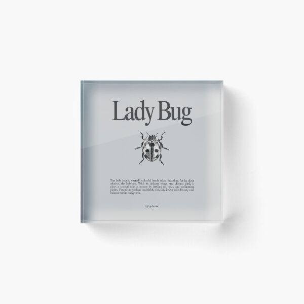 Item preview, Lady Bug Minimal Print designed and sold by Elenor's.