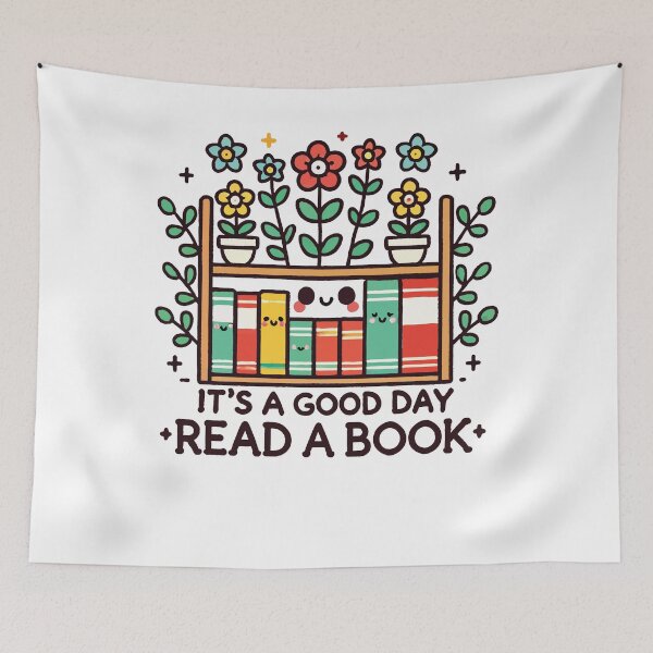 Item preview, Bookworm Funny Book Saying Floral Kawaii designed and sold by LuminOrb.