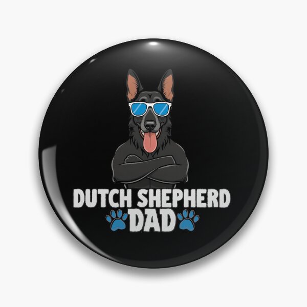 Item preview, Dutch Shepherd Dad – Loyal, Brave & Strong designed and sold by GoodyPaws.