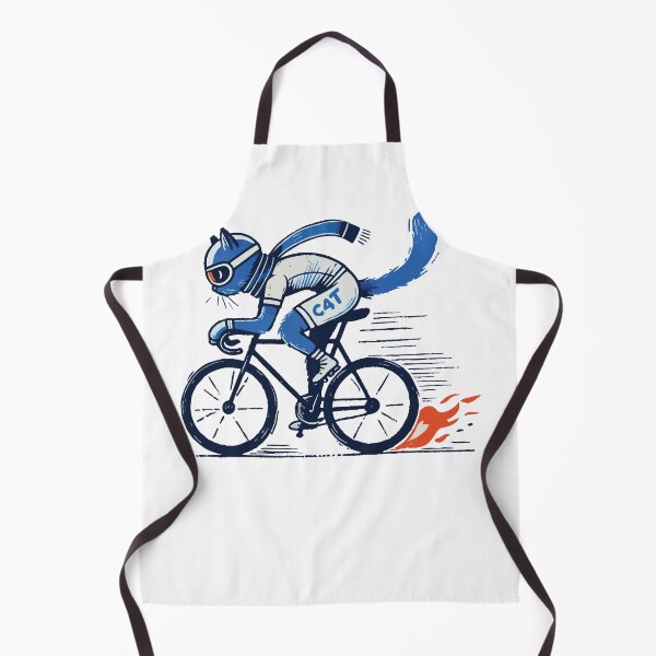 Item preview, Bicycle Cat For Stylish Road Cyclists designed and sold by LuminOrb.