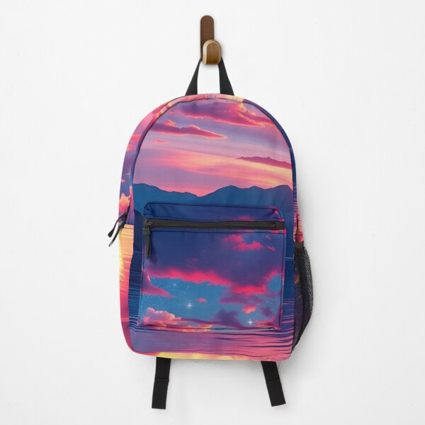 Item preview, Sunset AI Artwork | Futuristic Skyscape designed and sold by typoinspired.