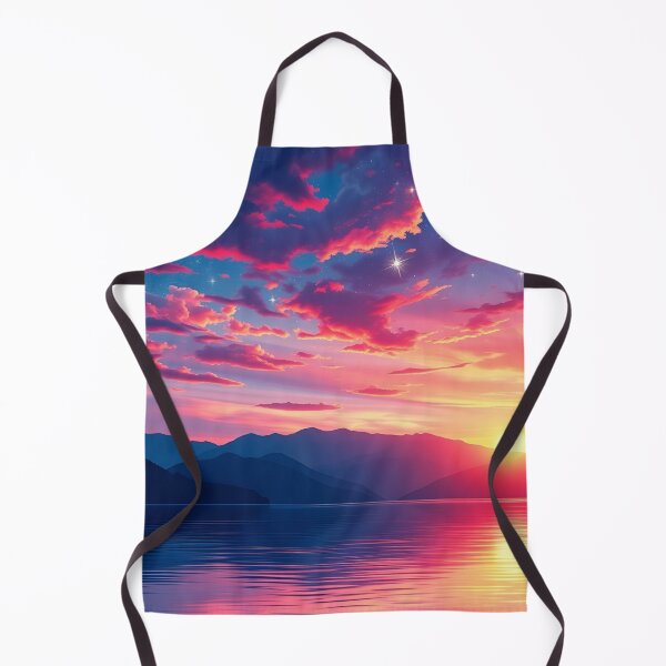 Item preview, Sunset AI Artwork | Futuristic Skyscape designed and sold by typoinspired.