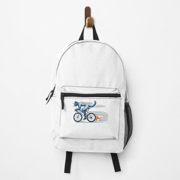 Item preview, Cat On Racing Bike Design For Bike Lovers designed and sold by LuminOrb.