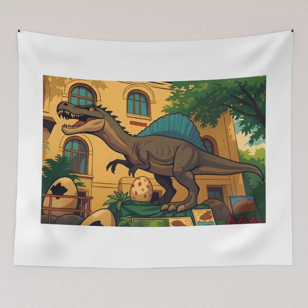 Item preview, Spinosaurus Romania Geological Museum  designed and sold by MountAshDesigns.