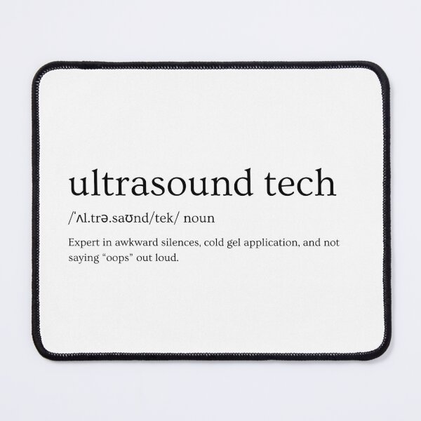 Item preview, Ultrasound Tech Slogan Design – “Expert in Awkward Silences" designed and sold by Straight-Up Snark.