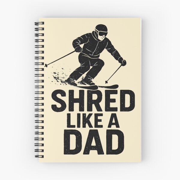 Item preview, Shred Like a Ski Dad – Bold Skiing Lover Father’s Day designed and sold by Rajasekar.