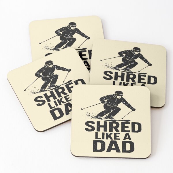 Item preview, Shred Like a Ski Dad – Bold Skiing Lover Father’s Day designed and sold by Rajasekar.