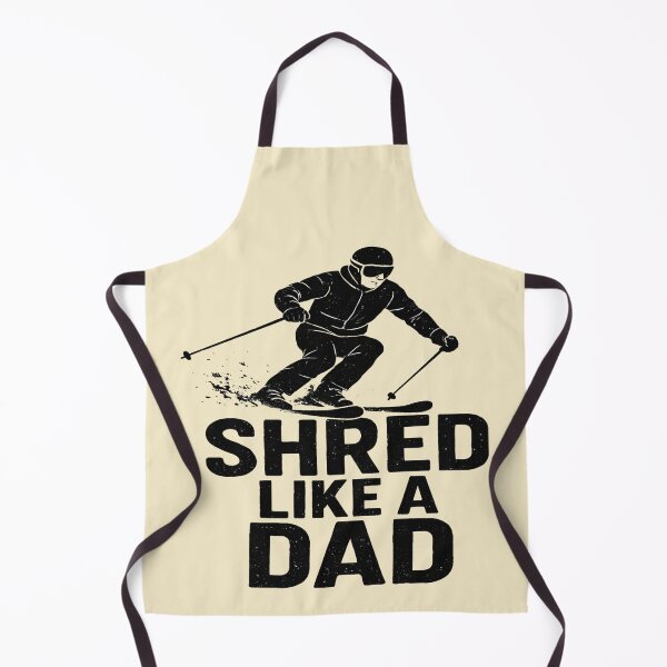 Item preview, Shred Like a Ski Dad – Bold Skiing Lover Father’s Day designed and sold by Rajasekar.