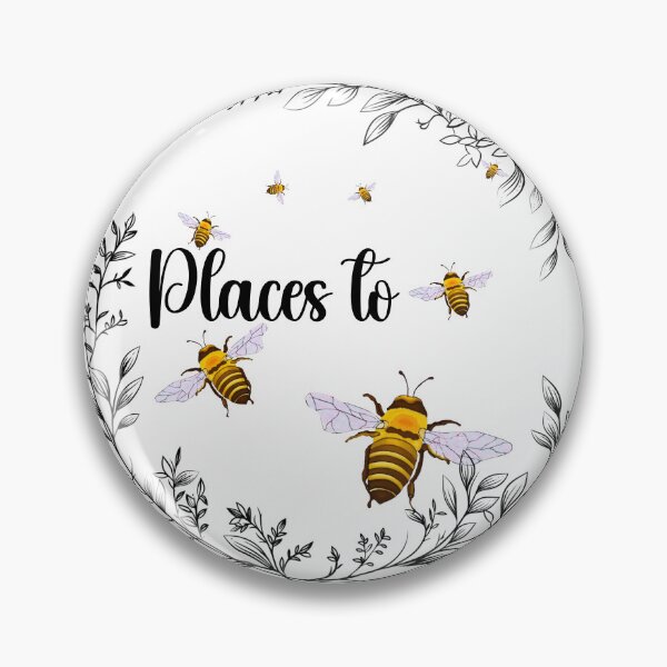 Item preview, Places To Bee Floral Wreath 1 designed and sold by AnTartstudios.