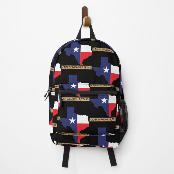 Item preview, Texas Map Overprint with Texas State Flag - Camp Seagoville, Texas X 300 designed and sold by Military Insignia Products.