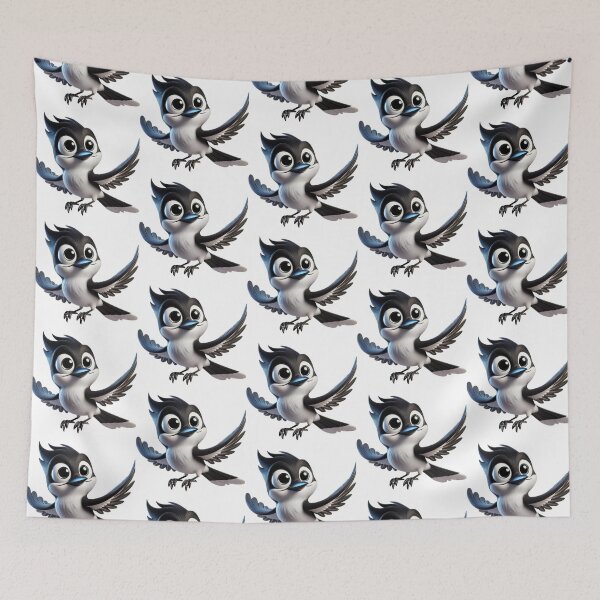 Item preview, Adorable Eastern Kingbird designed and sold by Sillytoe.