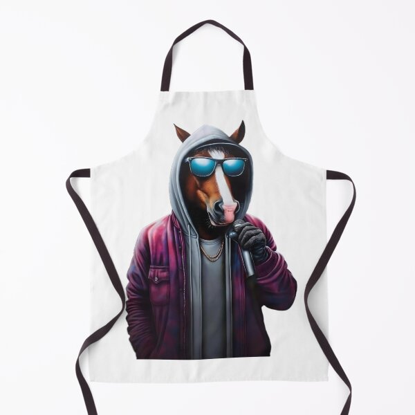 Item preview, Rap Street Art Horse – Funky Urban Animal designed and sold by FunkyFauna.
