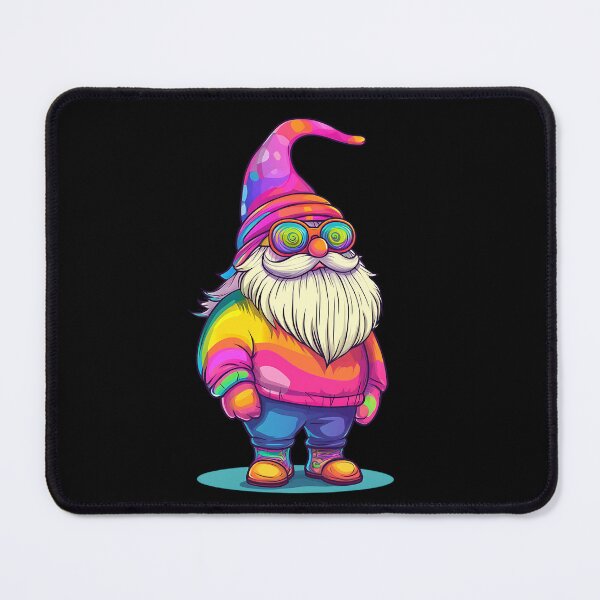 Item preview, Psychedelic Gnome: Abstract Whimsical Gnome designed and sold by bapupa.