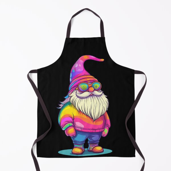 Item preview, Psychedelic Gnome: Abstract Whimsical Gnome designed and sold by bapupa.