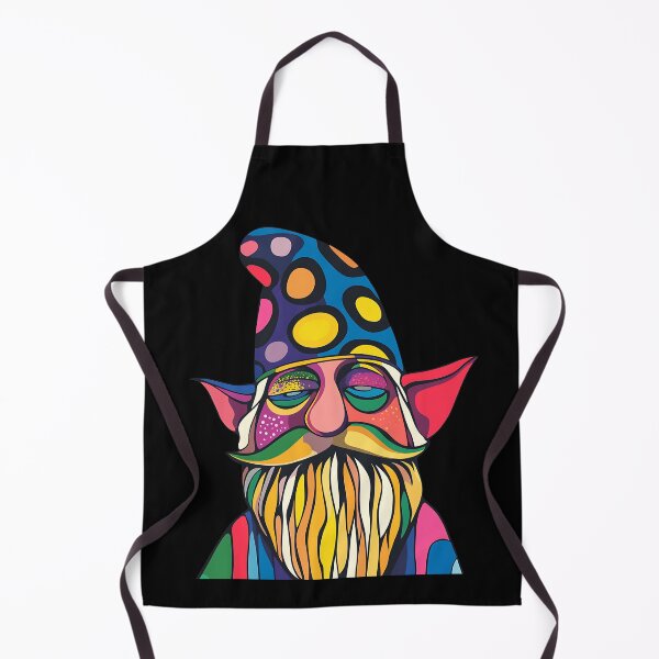 Item preview, Whimsical Psychedelic Gnome designed and sold by bapupa.