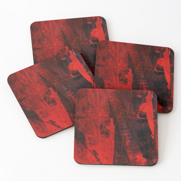 Item preview, Dark Nature Red Abstraction designed and sold by NickDedidis.