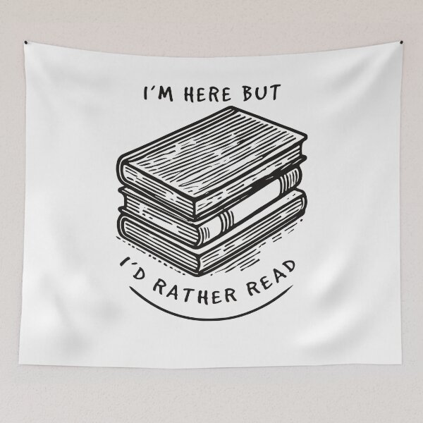 Item preview, Retro Book Slogan Design For Bibliophiles And designed and sold by LuminOrb.