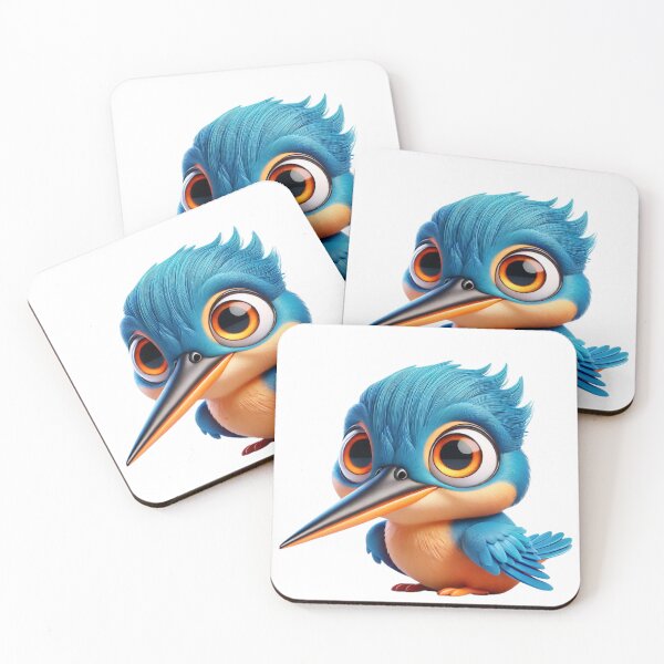 Item preview, Adorable Kingfisher designed and sold by Sillytoe.