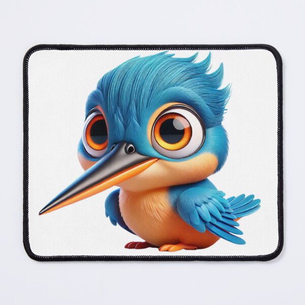 Item preview, Adorable Kingfisher designed and sold by Sillytoe.
