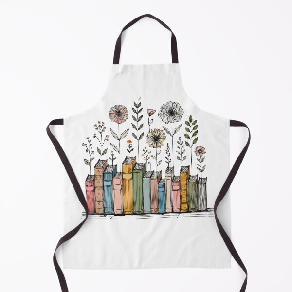 Item preview, Book Lovers Floral Book Design In Cottagecore designed and sold by LuminOrb.