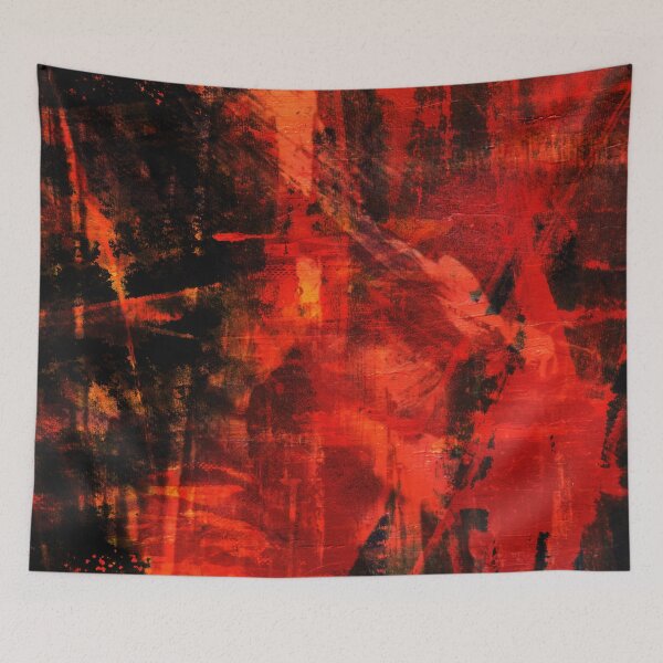 Item preview, Abstract Red Urban Forms designed and sold by NickDedidis.
