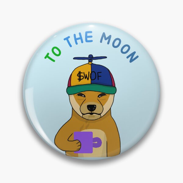 Item preview,  WOF to the moon designed and sold by WOFcommunity.