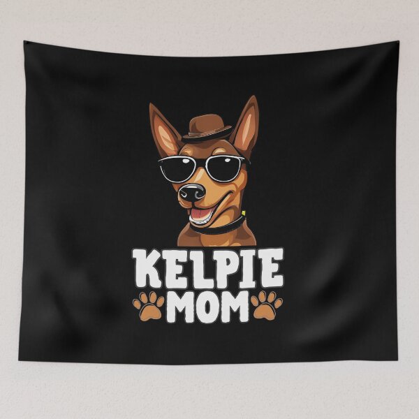 Item preview, Kelpie Mom – Energetic, Loyal & Proud designed and sold by GoodyPaws.