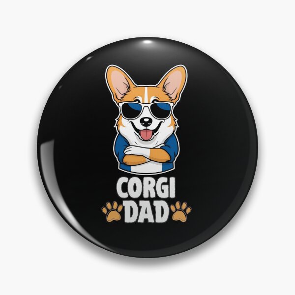 Item preview, Corgi Dad – Fun, Loyal & Adorable designed and sold by GoodyPaws.