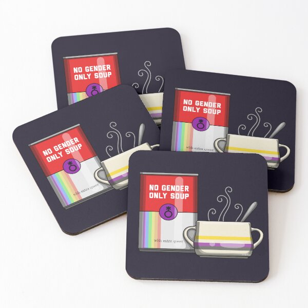 Item preview, No Gender Only Soup designed and sold by Art by Veya.
