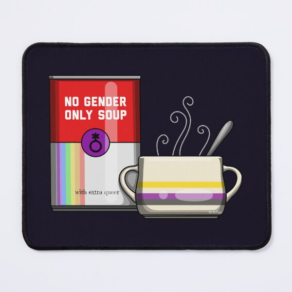 Item preview, No Gender Only Soup designed and sold by Art by Veya.