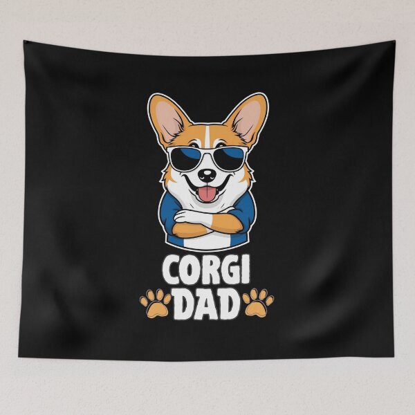 Item preview, Corgi Dad – Fun, Loyal & Adorable designed and sold by GoodyPaws.