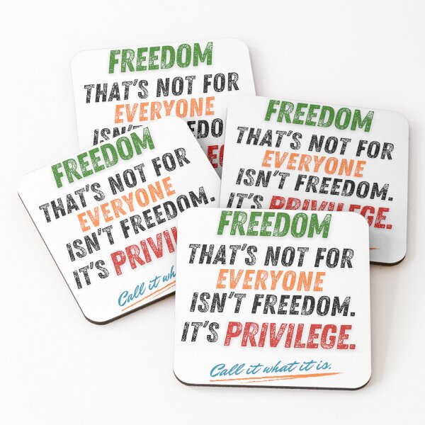 Item preview, Freedom Isn’t Freedom If It’s Not for Everyone designed and sold by CSfotografia.