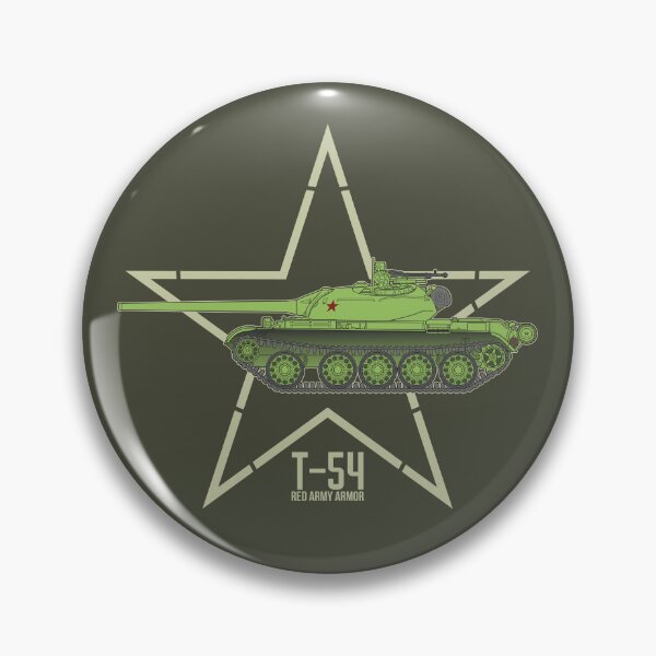 Item preview, T-54 Soviet Tank Red Army Armor Military Design designed and sold by FAawRay.