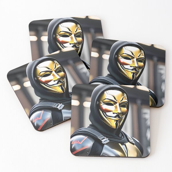 Item preview, Anonymous Gold 2 designed and sold by TeezyDezignes.