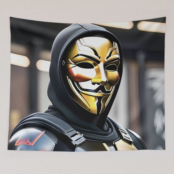 Item preview, Anonymous Gold 2 designed and sold by TeezyDezignes.