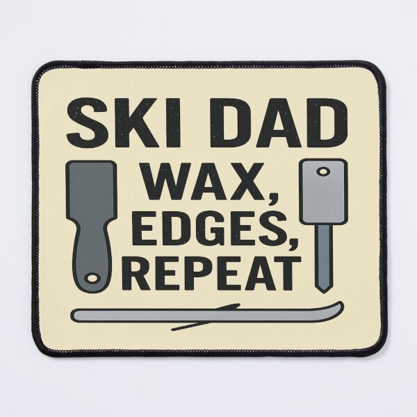 Item preview, Ski Dad Wax Edges Repeat – Snow Skiing Lover Father’s Day Gift designed and sold by Rajasekar.